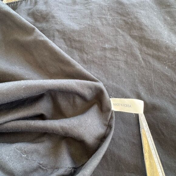 Patterned & Black Messenger Shoulder Bag Crossbody Flap Over Closure Casual EUC - Picture 13 of 13